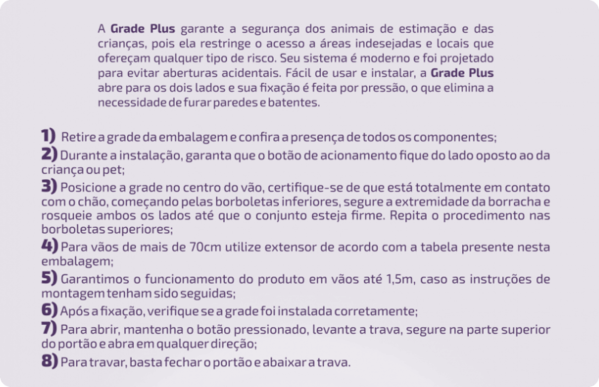 Passo a passo de como instalar o portãozinho grade para cachorro da Tubline