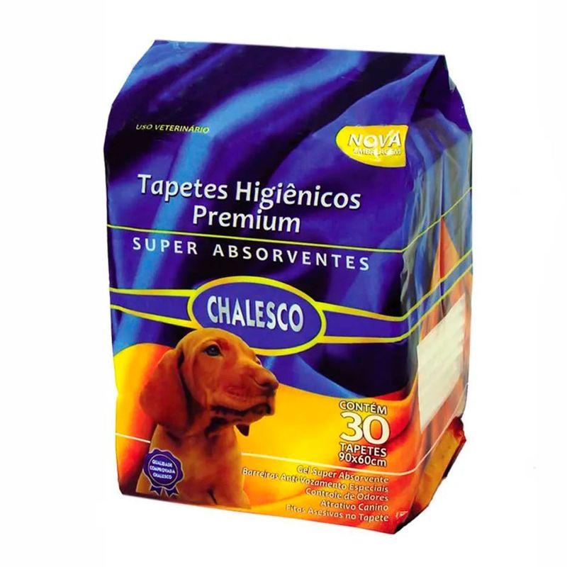 Foto-do-produto-Tapete-Higienico-Para-Caes-Chalesco-C-30-Unidades-no-petshop-online-da-Tudo-de-Bicho