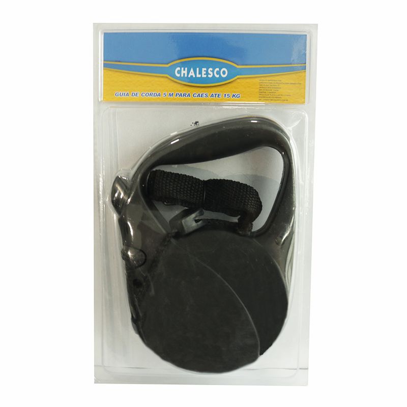 Foto-do-produto-Guia-Retratil-Preto-Chalesco-Para-Caes-Ate-15kg-no-petshop-online-da-Tudo-de-Bicho