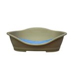Foto-do-produto-Cama-Plastica-Verde-Chalesco-Tam.-2-no-petshop-online-da-Tudo-de-Bicho