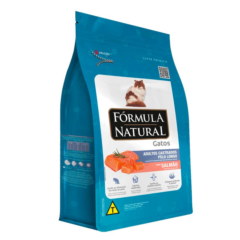 Foto-do-produto-Racao-Formula-Natural-Super-Premium-Gatos-Castrados-Pelos-Longos-Salmao-7kg-no-petshop-online-da-Tudo-de-Bicho