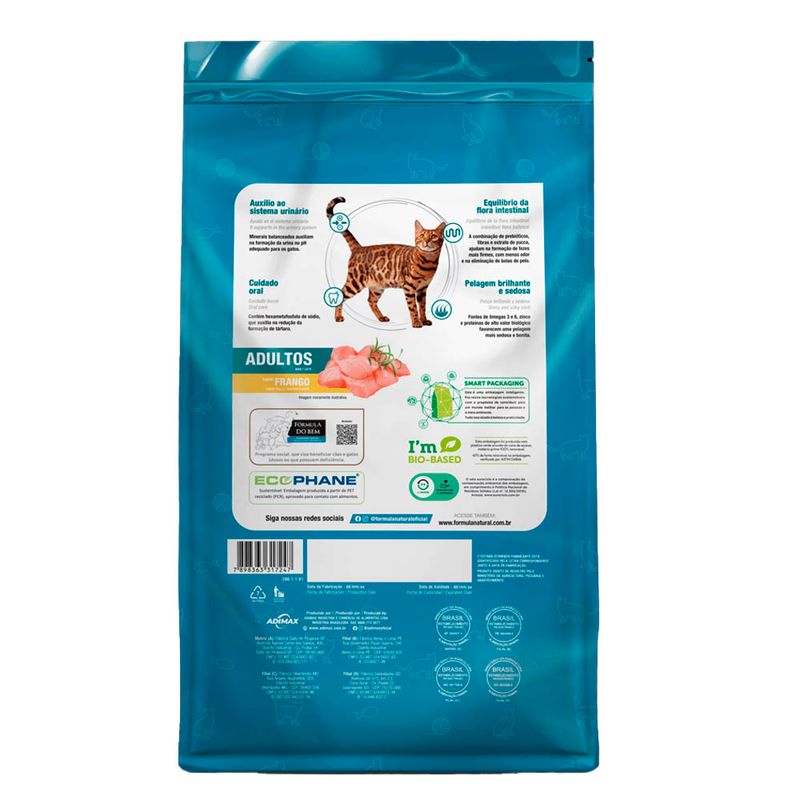 Foto-do-produto-Racao-Formula-Natural-Super-Premium-Gatos-Adultos-Frango-7kg-no-petshop-online-da-Tudo-de-Bicho