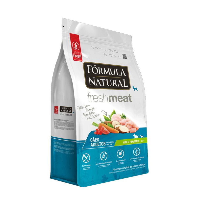 Foto-do-produto-Racao-Formula-Natural-Caes-Fresh-Meat-Adulto-Racas-Mini-e-Pequenas-7kg-no-petshop-online-da-Tudo-de-Bicho