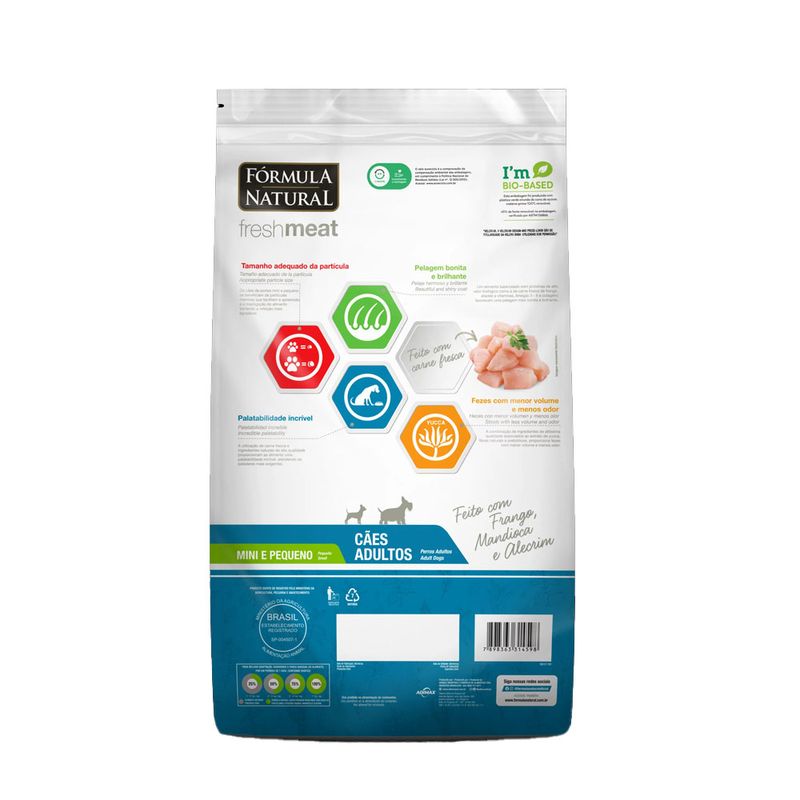 Foto-do-produto-Racao-Formula-Natural-Caes-Fresh-Meat-Adulto-Racas-Mini-e-Pequenas-7kg-no-petshop-online-da-Tudo-de-Bicho