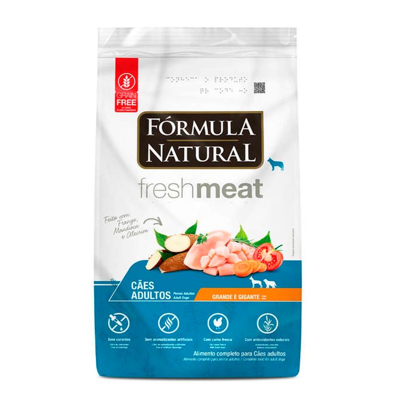 Foto-do-produto-Racao-Formula-Natural-Caes-Fresh-Meat-Adulto-Racas-Grandes-e-Gigantes-12kg-no-petshop-online-da-Tudo-de-Bicho