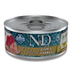 Foto-do-produto-Racao-Umida-N-D-Natural-Gatos-Atum-e-Frango-80g-no-petshop-online-da-Tudo-de-Bicho