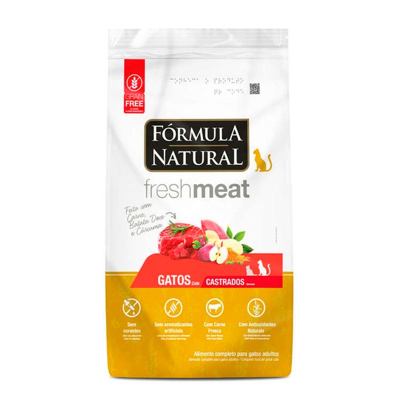 Foto-do-produto-Racao-Formula-Natural-Gatos-Fresh-Meat-Castrado-Carne-7kg-no-petshop-online-da-Tudo-de-Bicho