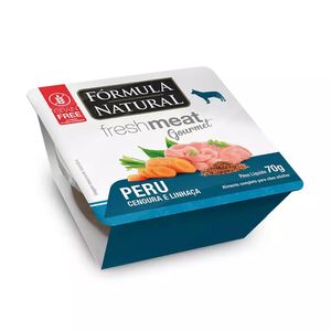 Ração Úmida Fórmula Natural Fresh Meat Gourmet Patê Cães Peru