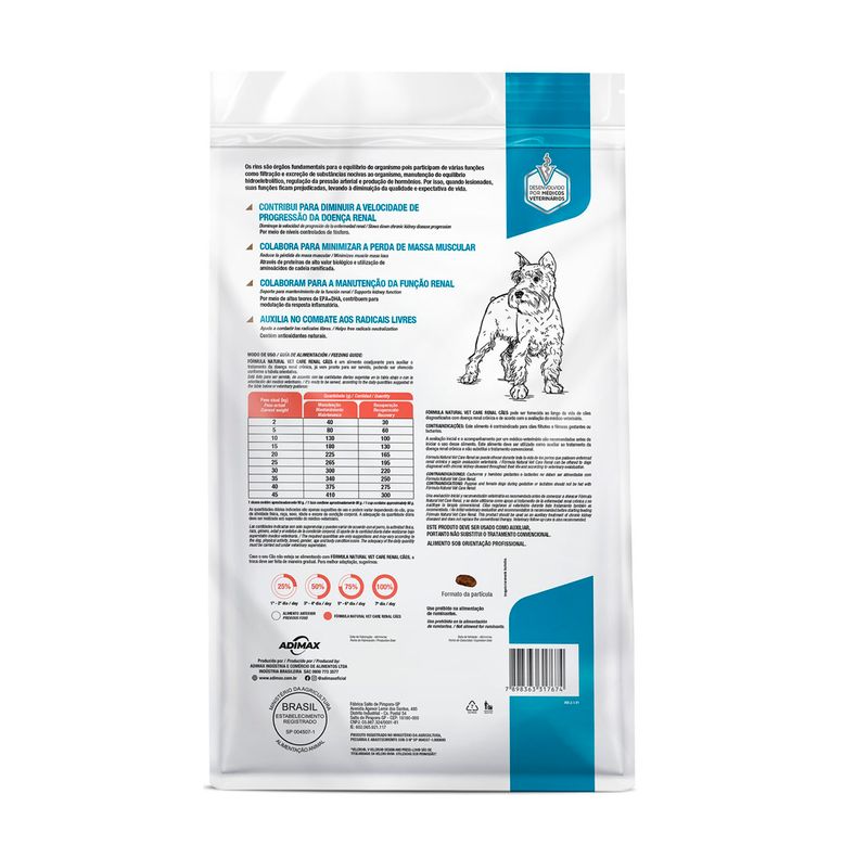Foto-do-produto-Racao-Formula-Natural-Vet-Care-Caes-Renal-101kg-no-petshop-online-da-Tudo-de-Bicho