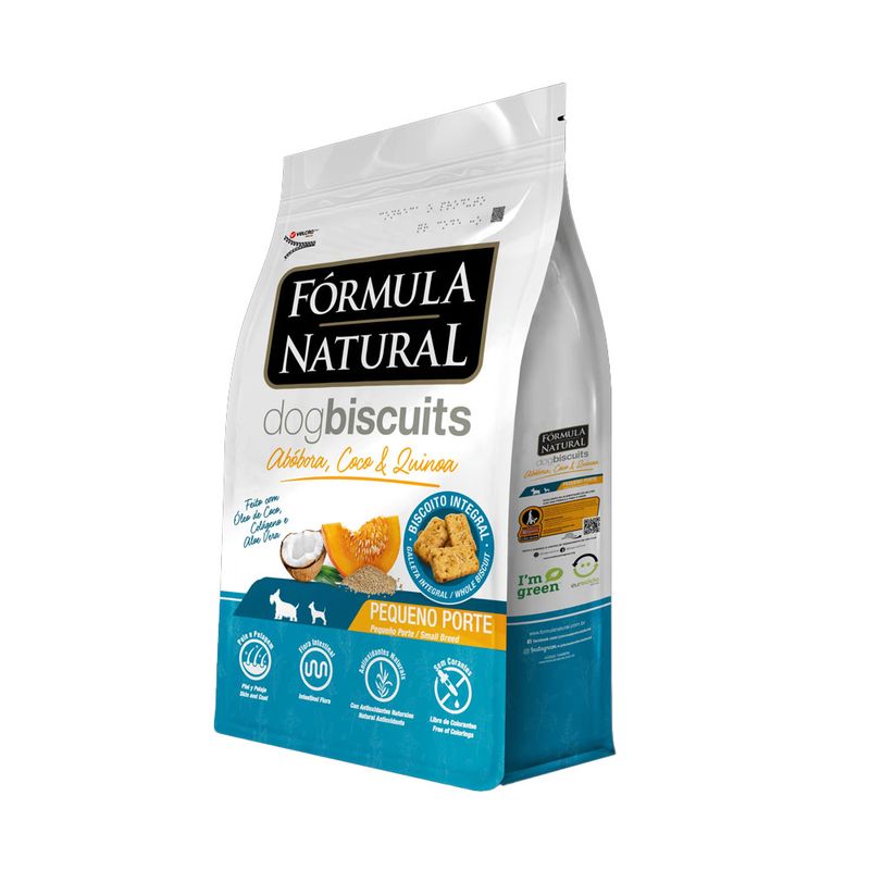 Foto-do-produto-Biscoito-Formula-Natural-Caes-Adultos-Racas-Mini-e-Pequenas-Abobora-250g-no-petshop-online-da-Tudo-de-Bicho