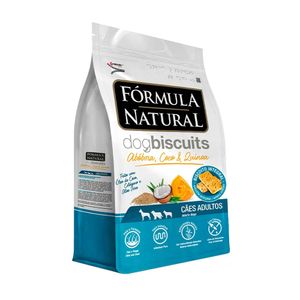 Biscoito Formula Natural Dog Biscuits Cães Adultos Abobora