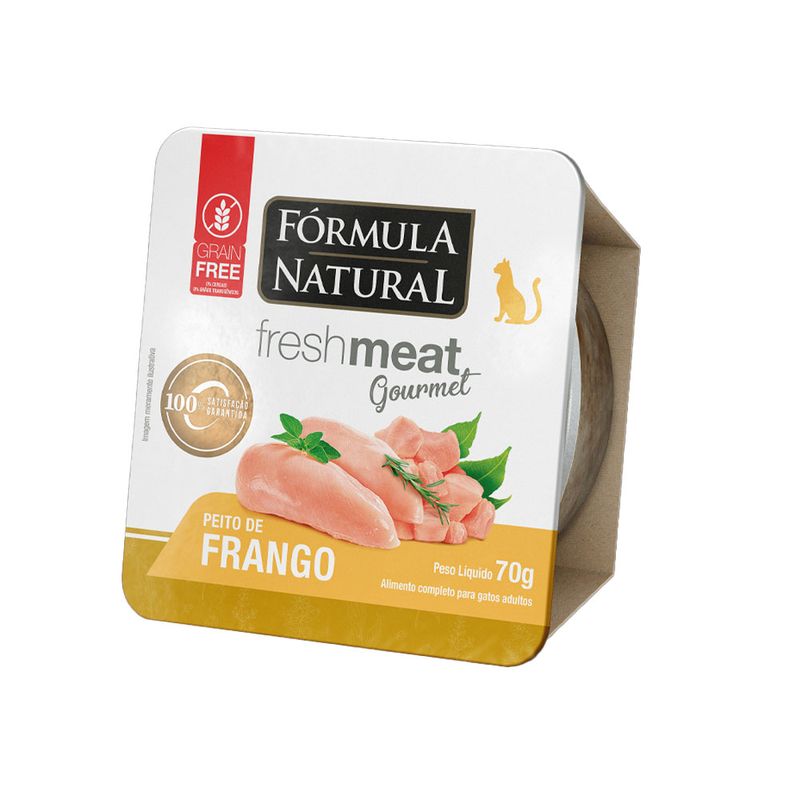 Foto-do-produto-Racao-Umida-Formula-Natural-Fresh-Meat-Gourmet-Pate-Gatos-Frango-70g-no-petshop-online-da-Tudo-de-Bicho