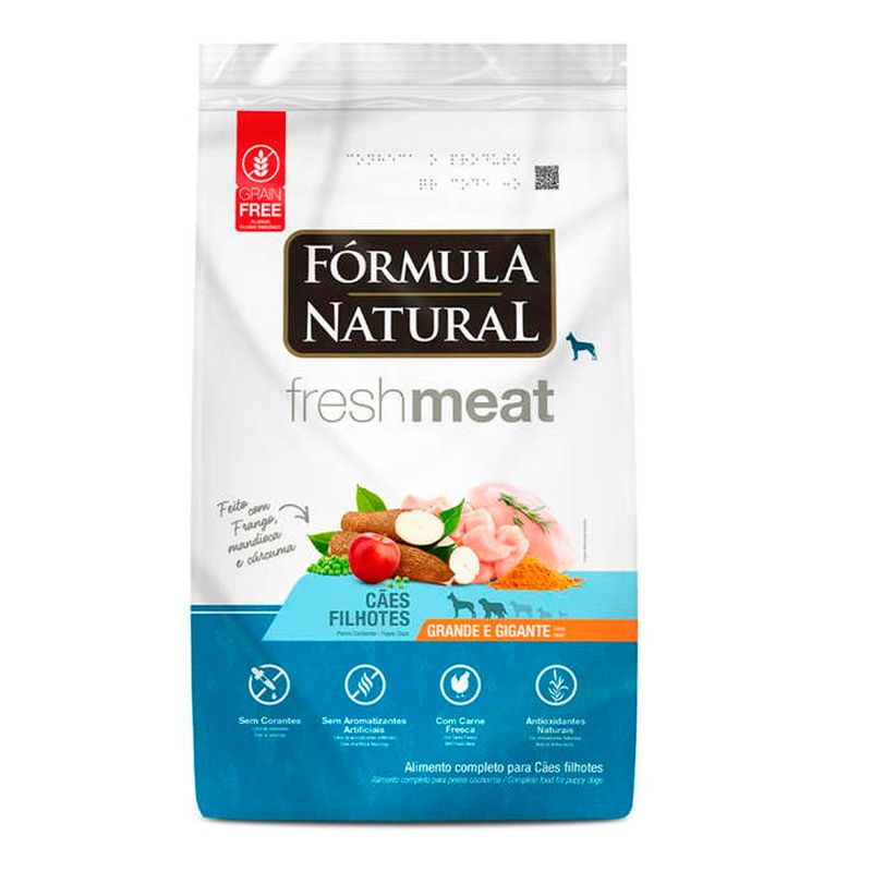 Foto-do-produto-Racao-Formula-Natural-Caes-Fresh-Meat-Filhotes-Racas-Grandes-e-Gigantes-12kg-no-petshop-online-da-Tudo-de-Bicho