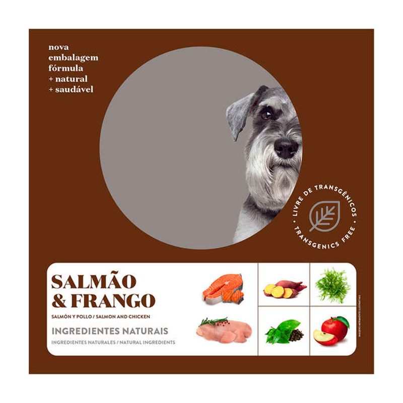 Foto-do-produto-Racao-Quatree-Supreme-Caes-Senior--7-Racas-Pequenas-Frango-e-Salmao---101kg-no-petshop-online-da-Tudo-de-Bicho