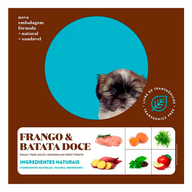 Foto-do-produto-Racao-Quatree-Supreme-Caes-Filhotes-Racas-Pequenas-Frango-e-Batata-Doce---101kg-no-petshop-online-da-Tudo-de-Bicho