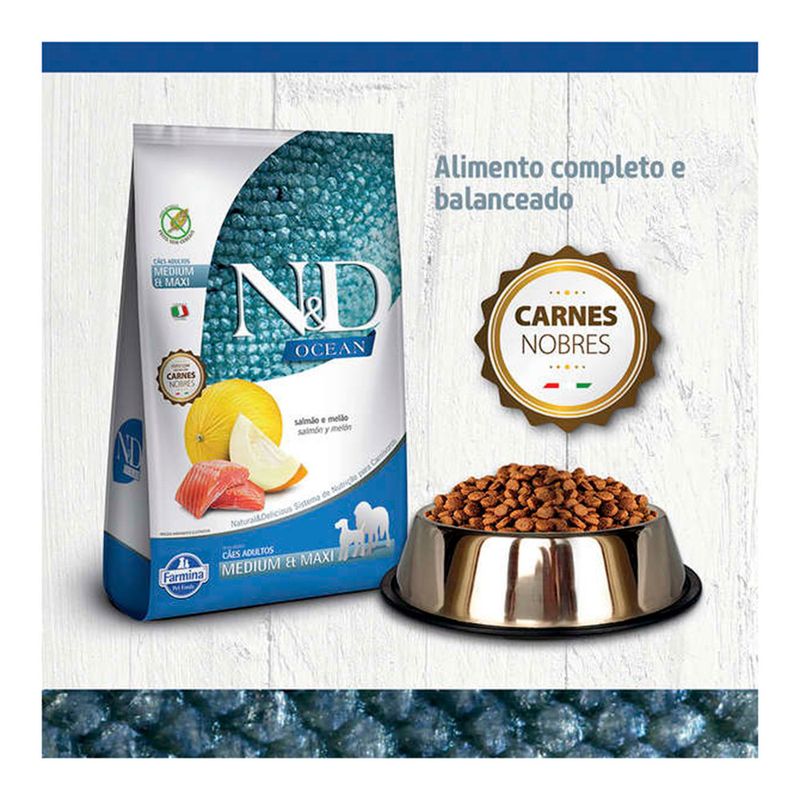 Foto-do-produto-Racao-N-D-Ocean-Caes-Medium-Maxi-Salmao-25kg-no-petshop-online-da-Tudo-de-Bicho