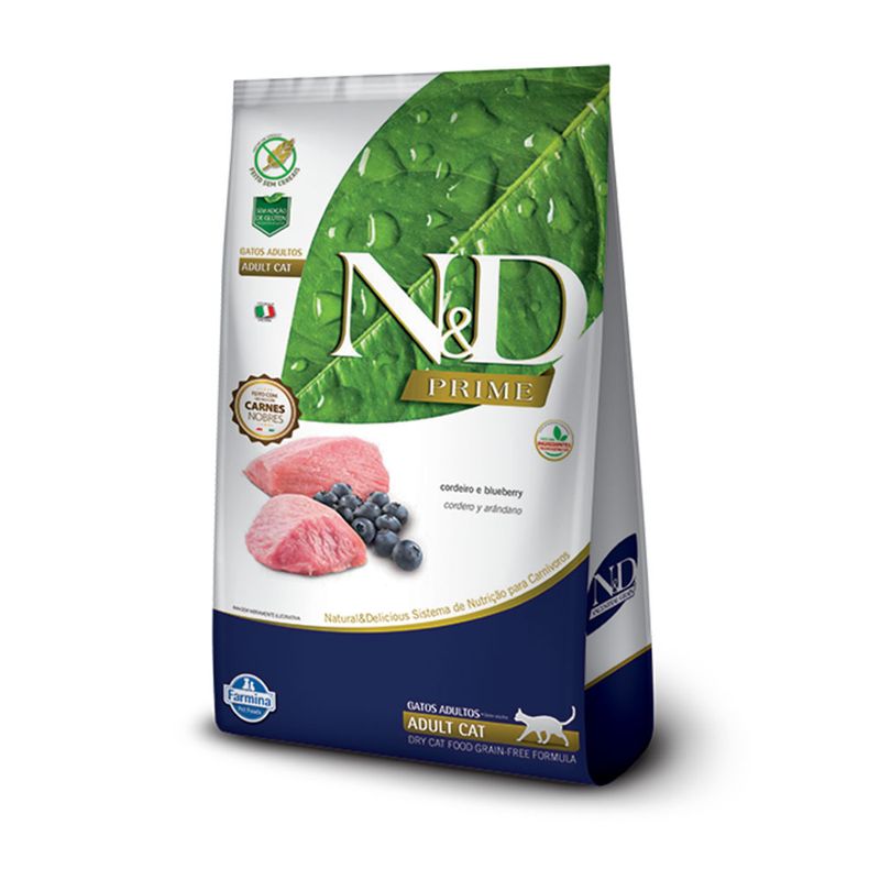 Foto-do-produto-Racao-N-D-Prime-Gatos-Adultos-Cordeiro-75kg-no-petshop-online-da-Tudo-de-Bicho