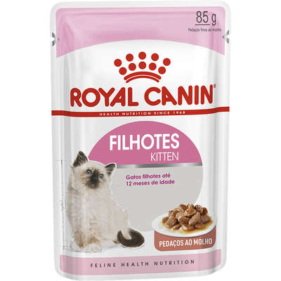 Foto-do-produto-Racao-Royal-Canin-Gatos-Kit-Instinctive-Filhotes-Sache-85g-no-petshop-online-da-Tudo-de-Bicho