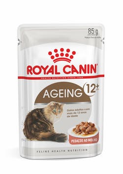 Foto-do-produto-Racao-Royal-Canin-Gatos-Ageing-12--Sache-85g-no-petshop-online-da-Tudo-de-Bicho