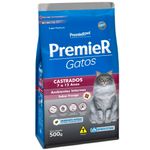 Foto-do-produto-Racao-Premier-Gatos-Castrados-7-a-12-Anos-Ambientes-Internos-Frango-500g-no-petshop-online-da-Tudo-de-Bicho