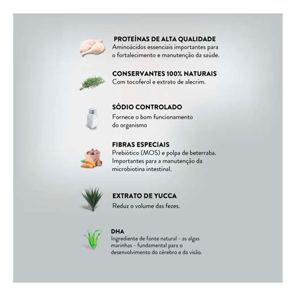 Ração Quatree Life Cães Filhotes Raças Pequenas Frango e Arroz