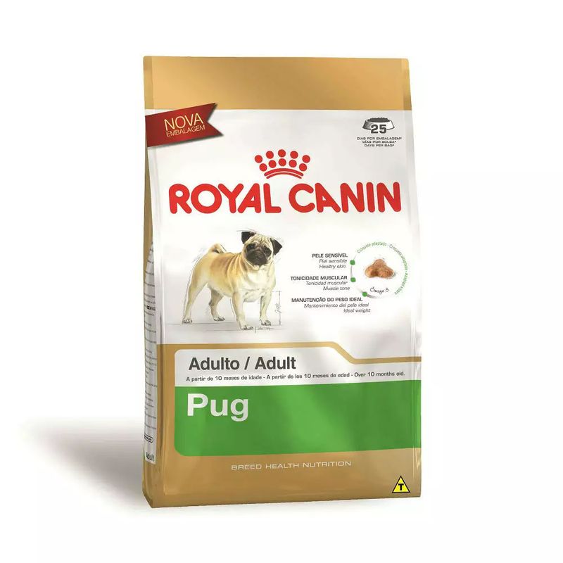 Foto-do-produto-Racao-Caes-Royal-Canin-Pug-Adultos-1kg-no-petshop-online-da-Tudo-de-Bicho