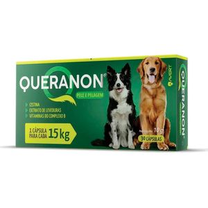 Suplemento Vitamínico Avert Queranon 30 Cápsulas para Cães