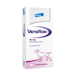 Veraflox Antibiótico 60mg Cães Elanco