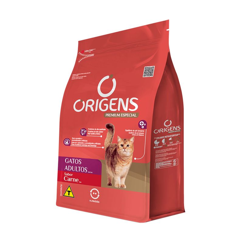 Foto-do-produto-Racao-Origens-Gatos-Adultos-Carne-101kg-no-petshop-online-da-Tudo-de-Bicho