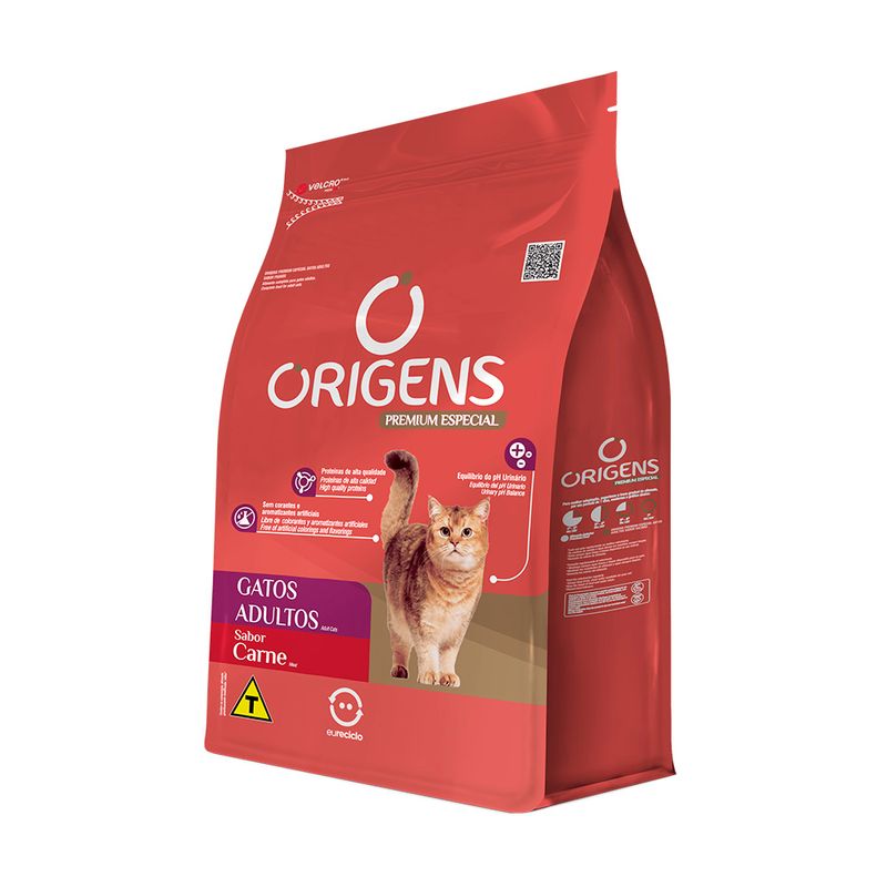 Foto-do-produto-Racao-Origens-Gatos-Adultos-Carne-1kg-no-petshop-online-da-Tudo-de-Bicho