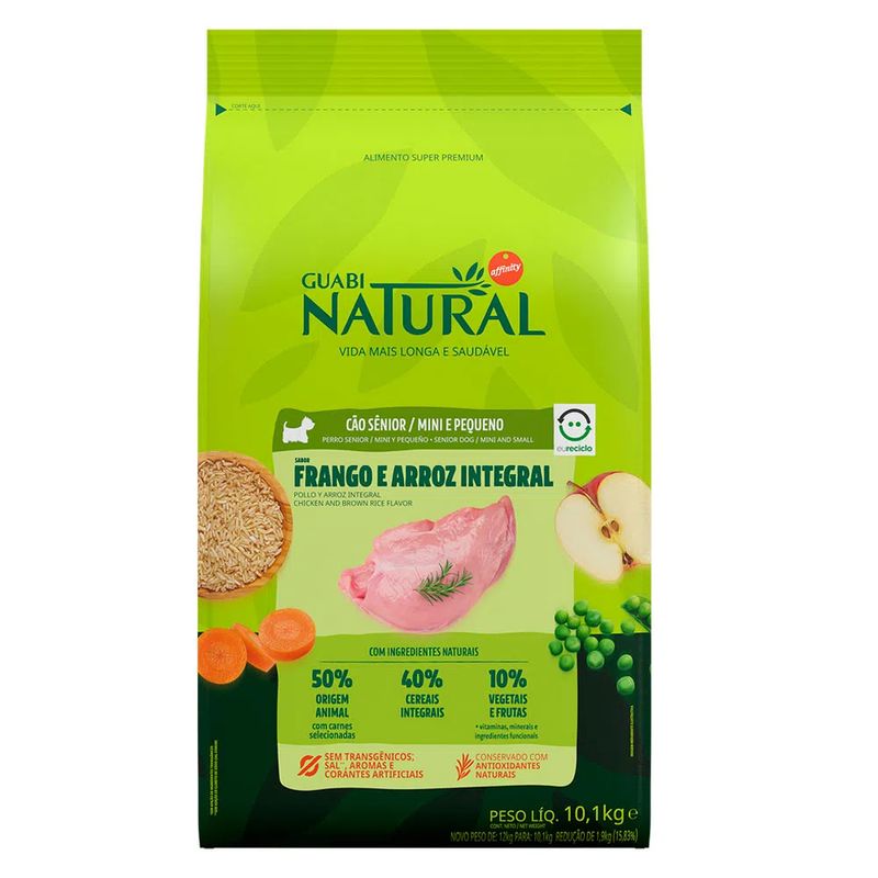 Foto-do-produto-Racao-Guabi-Natural-Caes-Senior-Racas-Mini-e-Pequenas-Frango-e-Arroz-101kg-no-petshop-online-da-Tudo-de-Bicho