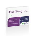 Foto-do-produto-Suplemento-Alimentar-Ativi-Ourofino-40mg-C-30-Comprimidos-no-petshop-online-da-Tudo-de-Bicho