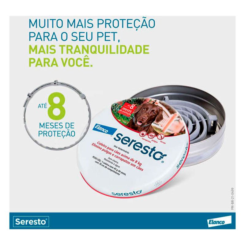 Foto-do-produto-Coleira-Seresto-Antipulgas-e-Carrapatos-para-Caes-acima-8kg-no-petshop-online-da-Tudo-de-Bicho