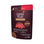 Foto-do-produto-Racao-Umida-Gran-Plus-Gourmet-Gatos-Adultos-Carne-Sache-85g-no-petshop-online-da-Tudo-de-Bicho