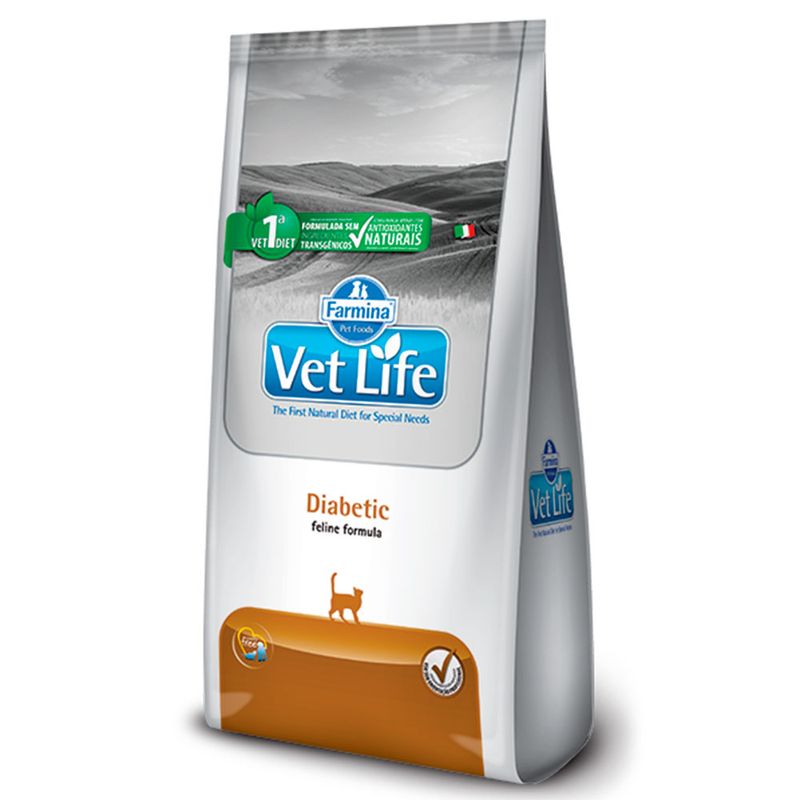 Foto-do-produto-Racao-Vet-Life-Gatos-Adultos-Diabetic-2kg-no-petshop-online-da-Tudo-de-Bicho