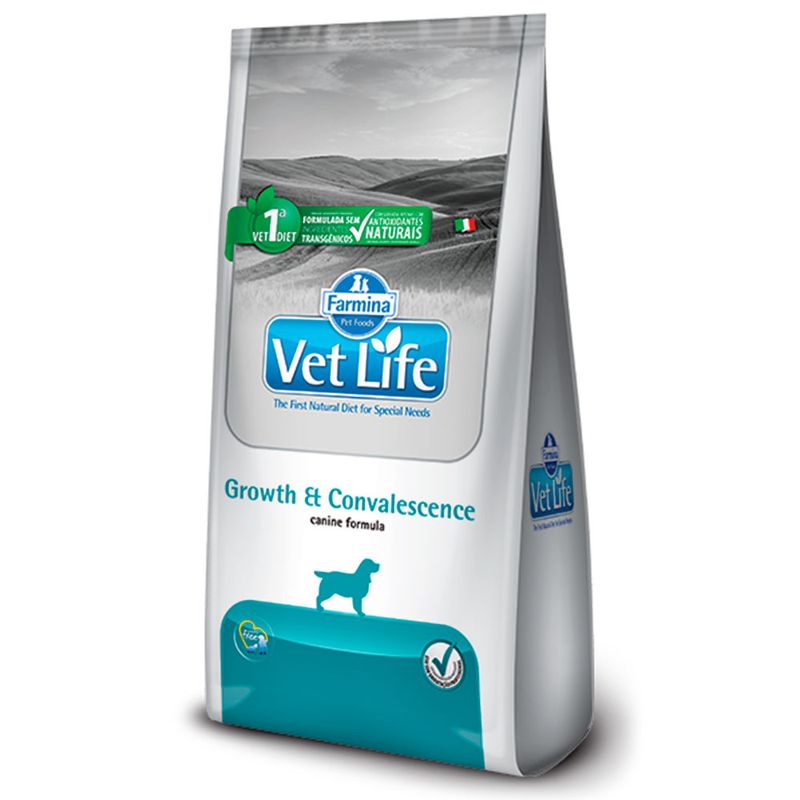 Foto-do-produto-Racao-Vet-Life-Caes-Adultos-Growth-Convalescence-2kg-no-petshop-online-da-Tudo-de-Bicho