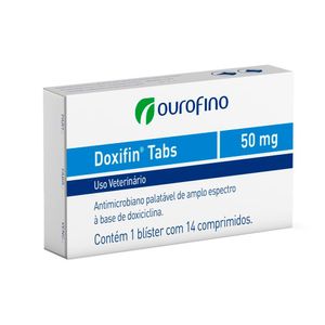 Antimicrobiano Ourofino Doxifin Tabs 14 comprimidos 50mg