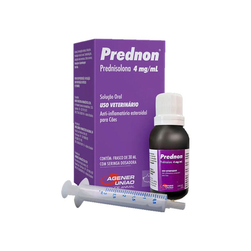 Foto-do-produto-Anti-inflamatorio-Prednon-Agener-4mg-no-petshop-online-da-Tudo-de-Bicho