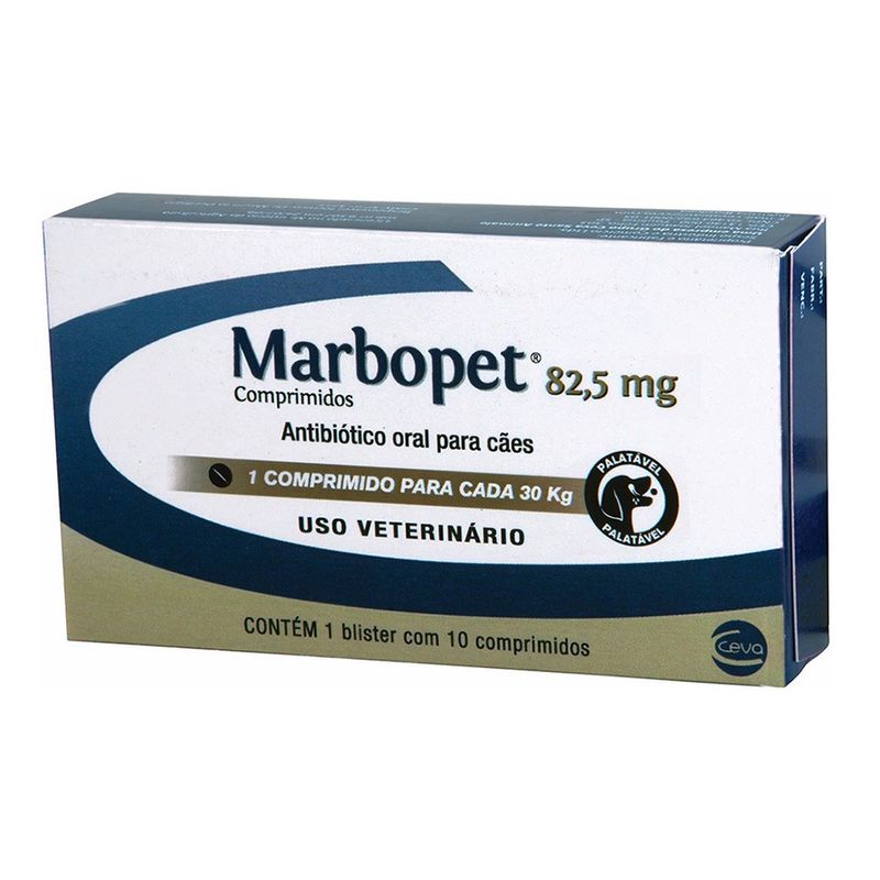 Foto-do-produto-Marbopet-Antibiotico-Ceva-Caes-825mg-no-petshop-online-da-Tudo-de-Bicho