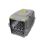 Foto-do-produto-Caixa-De-Transporte-Durapets-Falcon-Neon-Fun-Amarelo-Nº2-no-petshop-online-da-Tudo-de-Bicho