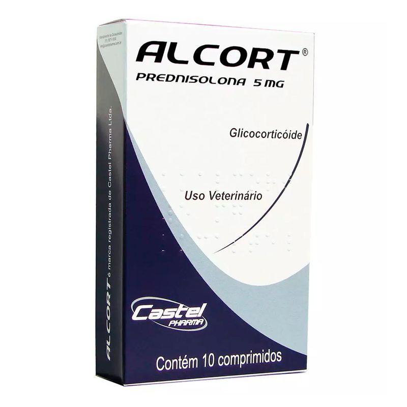 Foto-do-produto-Alcort-5mg-Cepav-10-Comprimidos-no-petshop-online-da-Tudo-de-Bicho