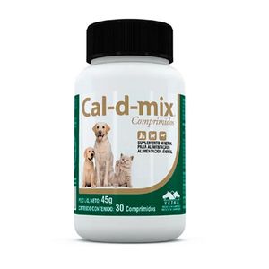 Cal-D-Mix Suplemento Cães e Gatos Vetnil