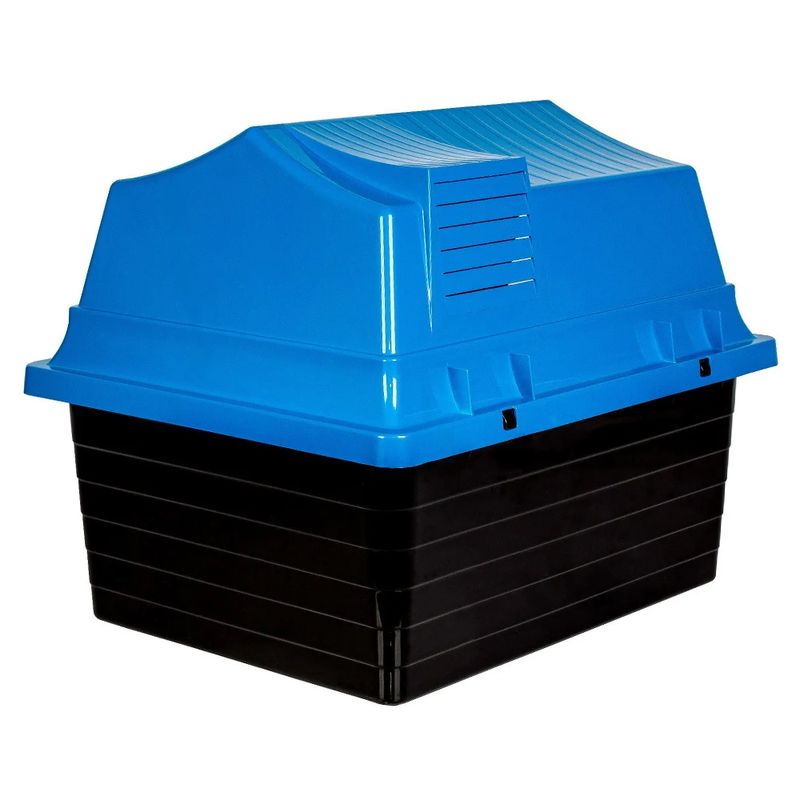 Foto-do-produto-Casa-Jel-Plast-Plastica-Azul-N.1--no-petshop-online-da-Tudo-de-Bicho