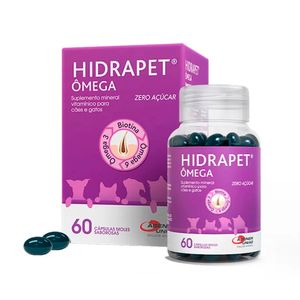 Suplemento Mineral Hidrapet Ômega para Cães e Gatos