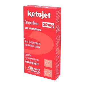 Ketojet AntiInflamatório Agener União 10 Comprimidos