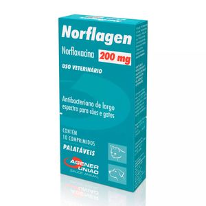 Norflagen Antibacteriano Agener União 10 Comprimidos