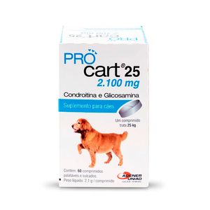 Procart 25 Suplemento Cães Agener