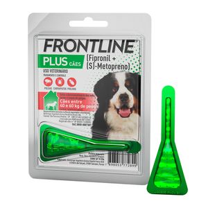 Frontline Plus Antipulgas e Carrapatos Cães