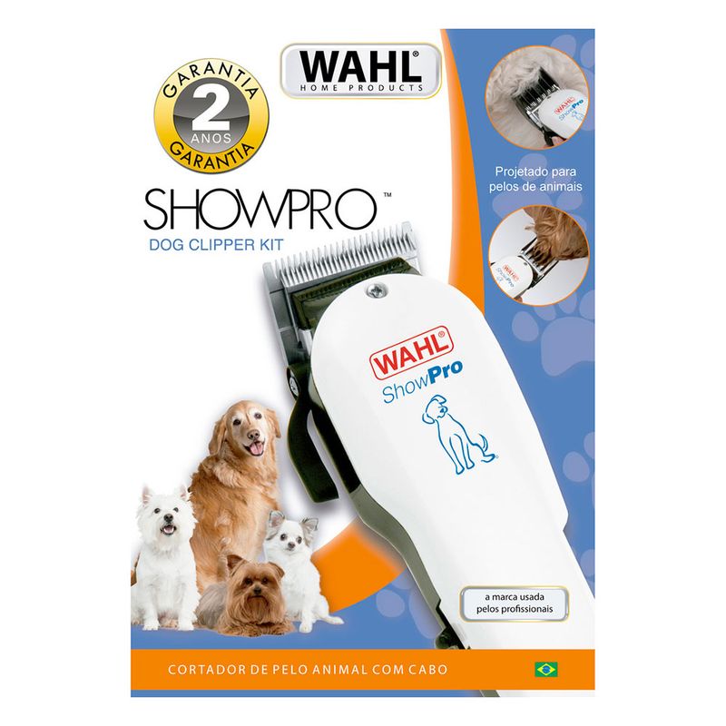Foto-do-produto-Maquina-De-Tosa-Animal-Show-Pro-Dog-Wahl-127V--no-petshop-online-da-Tudo-de-Bicho