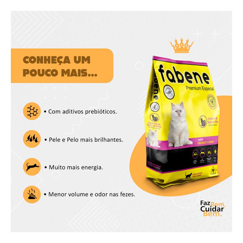 Foto-do-produto-Racao-Fabene-Gatos-Adultos-3kg-no-petshop-online-da-Tudo-de-Bicho